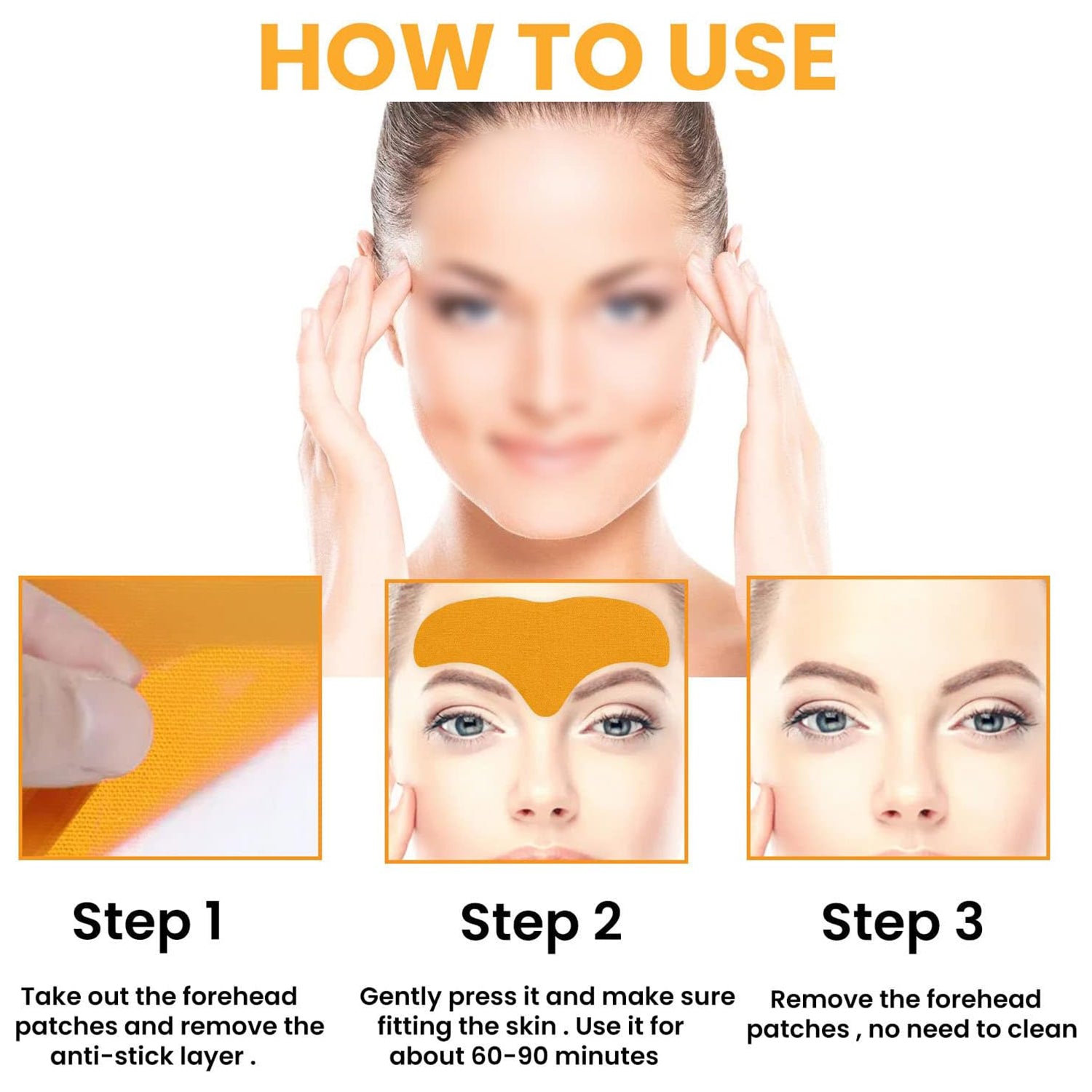 Forehead Wrinkle Patches Face Wrinkle Patches (10 Pcs Set) Forehead Wrinkle Patches Face Wrinkle Patches (10 Pcs Set)